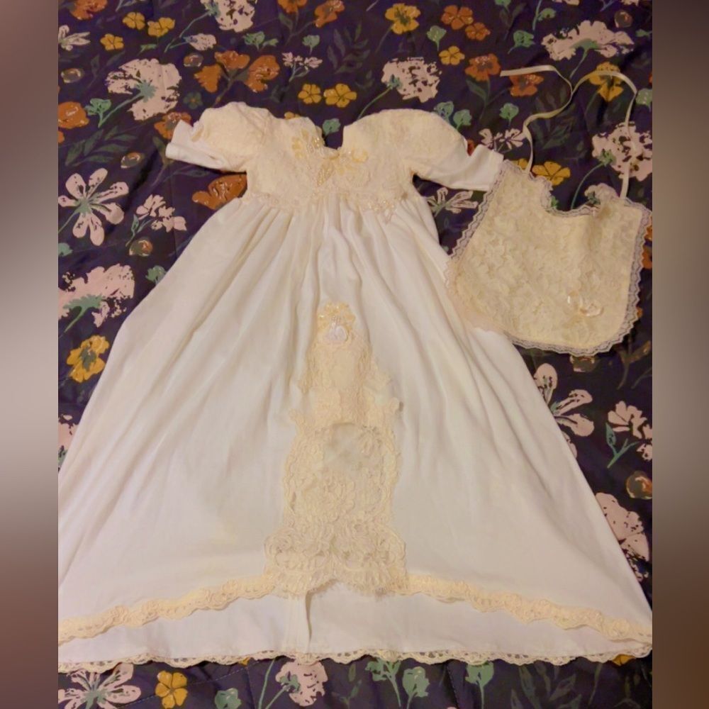 Vintage once upon a time infant elegant dress